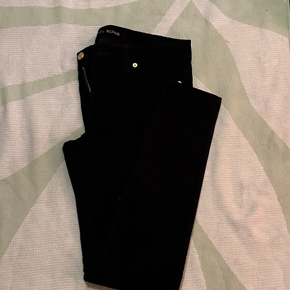 Michael Kors Elegant Black Trousers